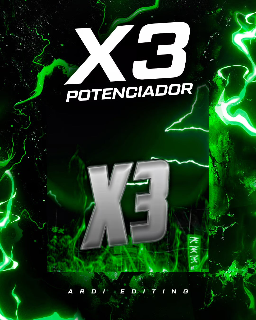 X3 Potenciador | Verde