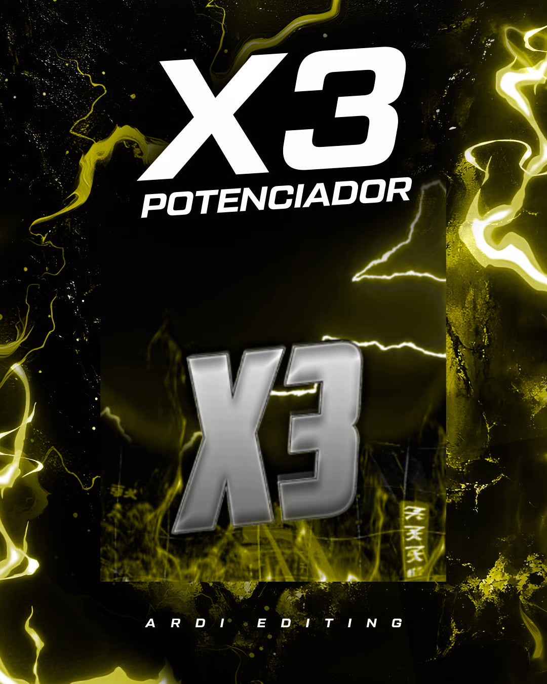 X3 Potenciador | Amarillo