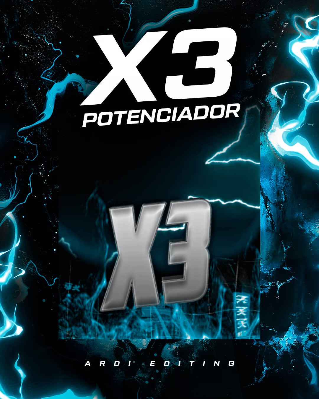 X3 Potenciador | Celeste
