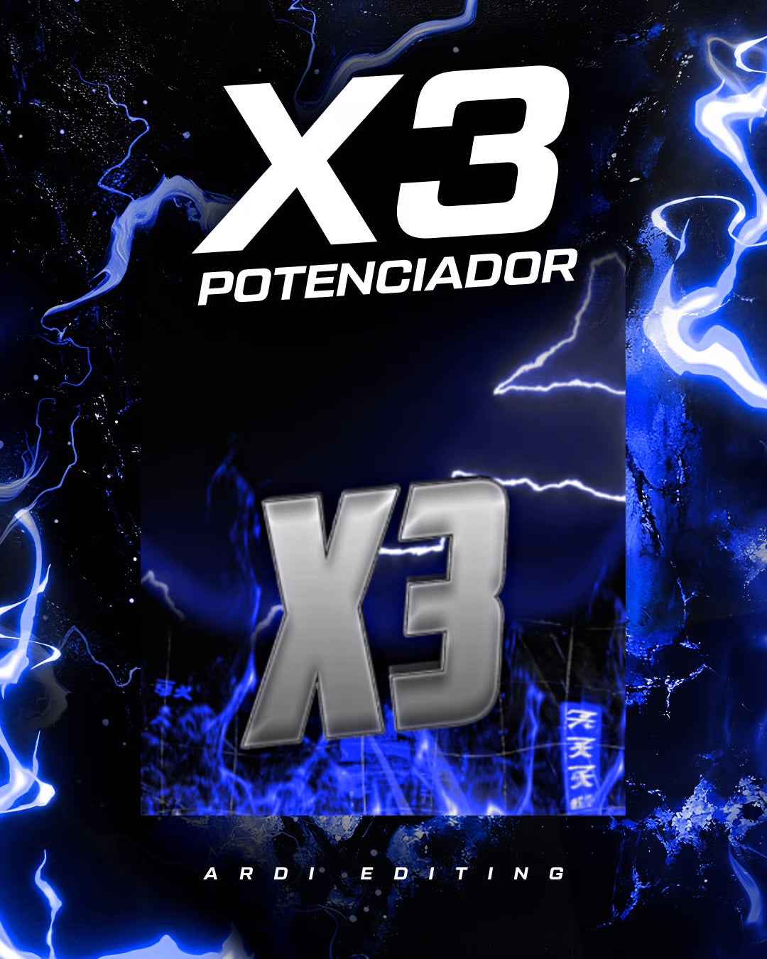 X3 Potenciador | Azul
