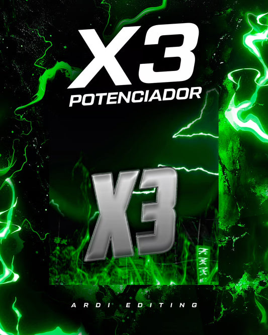 X3 Potenciador | Verde